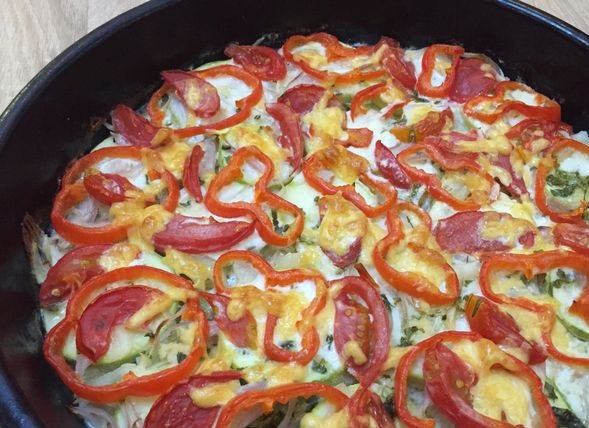 Zucchini Baked with Bell Pepper step 14