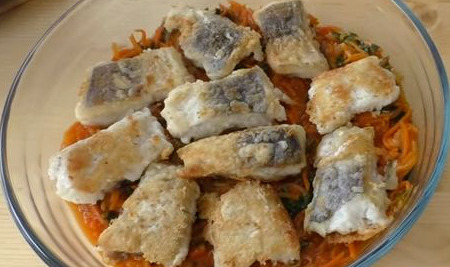 Fried Fish with Vegetable Marinade step 8