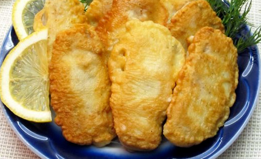 Fried Fish in Batter on Kefir