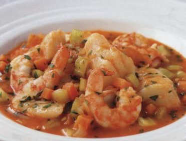 Fish Stew with Shrimps