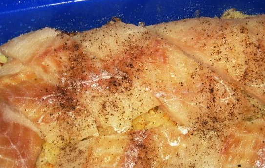 Potato Casserole with Fish step 4