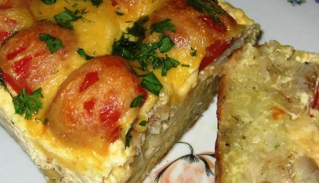 Potato Casserole with Fish
