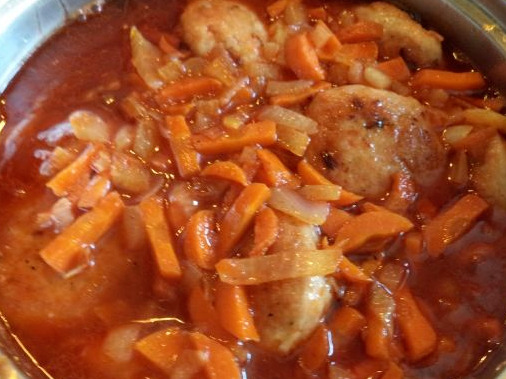 Red Fish Meatballs step 15