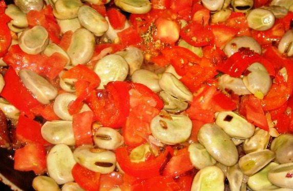 Fish on Beans step 8