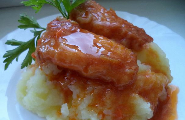 Fried Fish with Vegetable Marinade