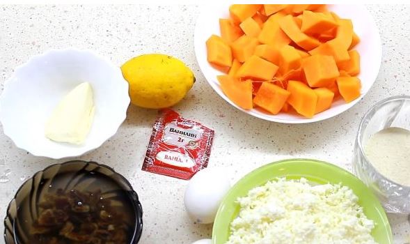 Cottage Cheese and Pumpkin Casserole step 1