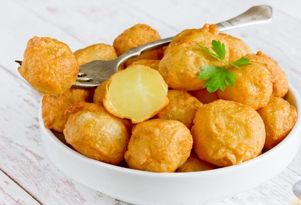 Young Potatoes in Butter