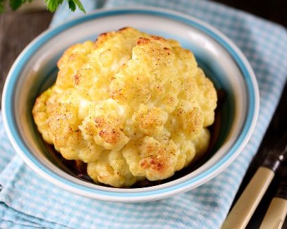 Whole Baked Cauliflower