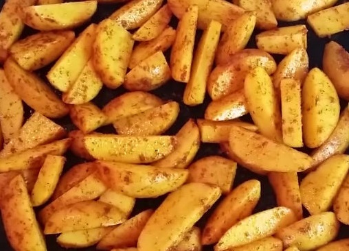 Rustic Potatoes in the Oven step 4