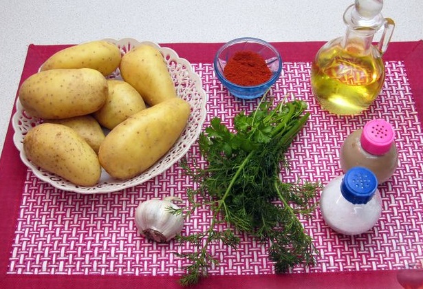 Rustic Potatoes in the Microwave step 1