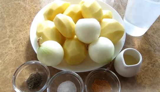 Rustic “Wedding” Potatoes step 1