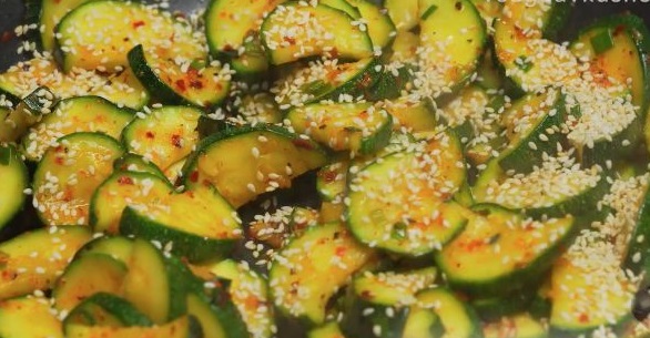 Korean Zucchini step 4