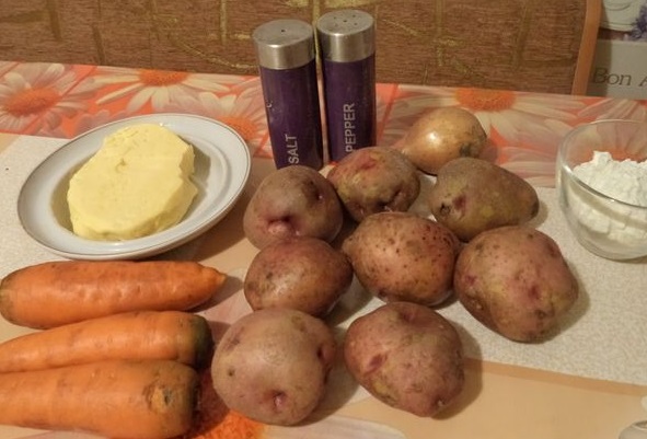 Potato Zrazy with Carrots step 1