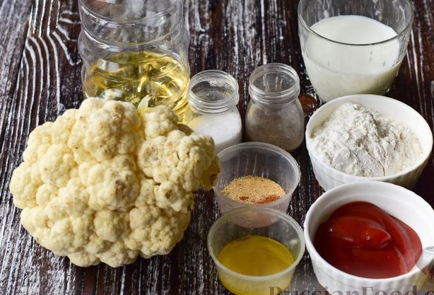 Baked Cauliflower in Tomato-Honey Sauce step 1