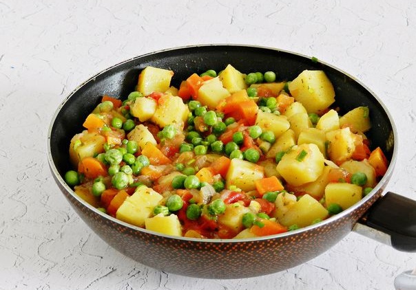 Vegetable Stew with Green Peas step 8