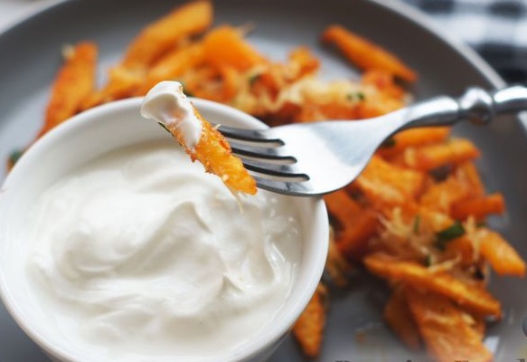 Baked Pumpkin Sticks with Cheese and Spices step 8