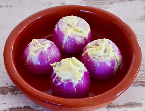 Baked Red Onion step 6
