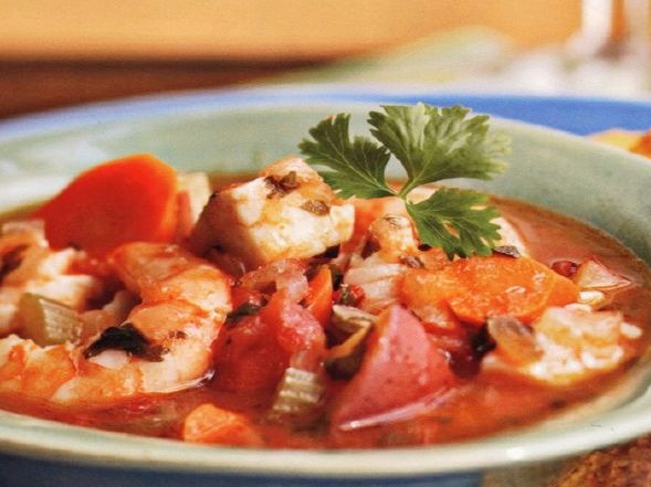 Fish and Shrimp Stew