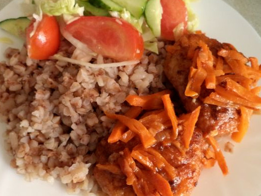 Lean Cutlets from Sea Fish, in Tomato Sauce