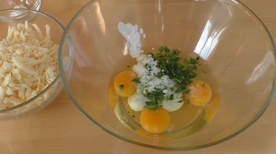Lazy Khachapuri on Kefir step 2