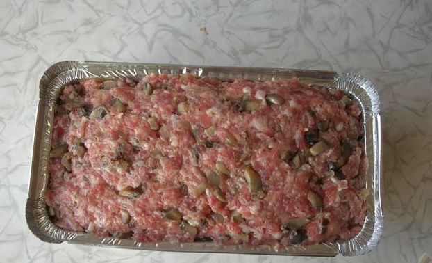 Meat Bread with Mushrooms step 4