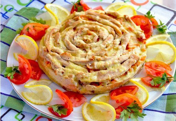 Meat “Pie” “Tea Rose”