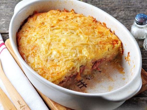 Potato and Minced Meat Casserole