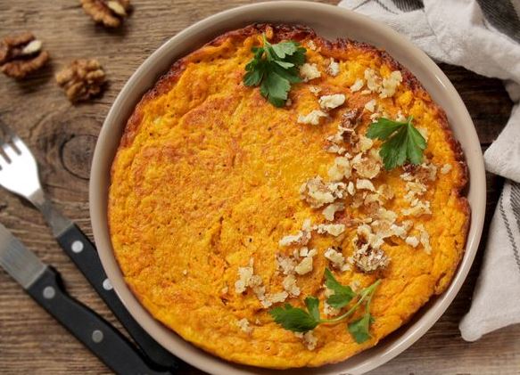Pumpkin Casserole in a Pan