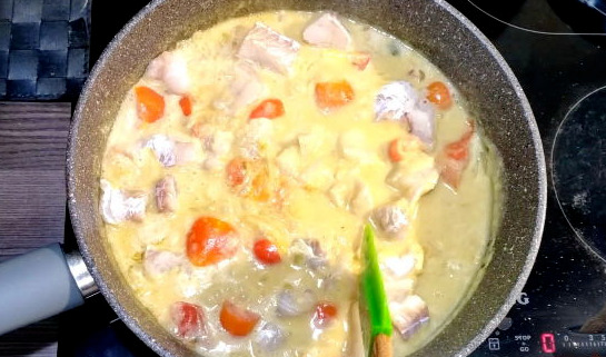 Fish Curry (White Fish with Coconut Curry)