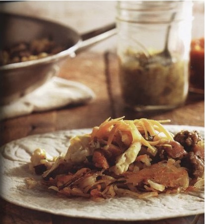 Burrito with Minced Meat