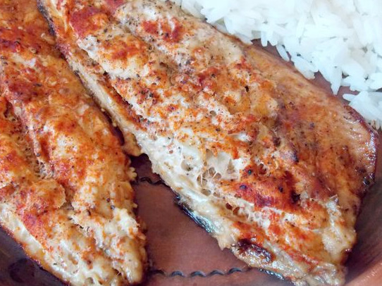 Oven-baked Fish with Paprika