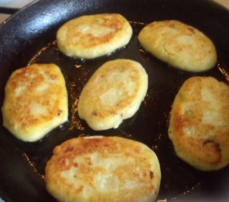 Fried Potato Zrazy with Liver step 10