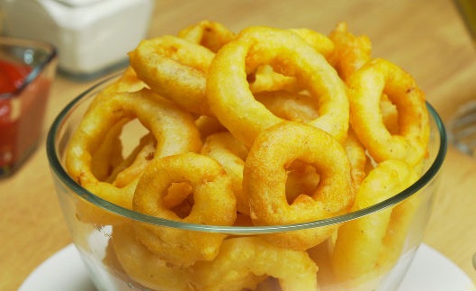 Onion Rings in Batter