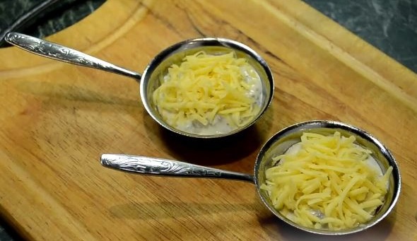 Julienne with Mushrooms step 10