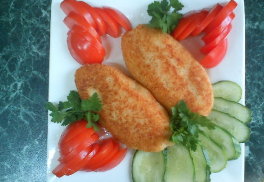 Potato Zrazy in Bread Crumbs