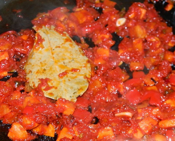 Tomato Soup with Rice step 10
