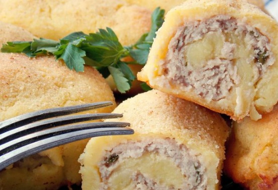 Potato Rolls with Minced Meat (in the Oven) step 12