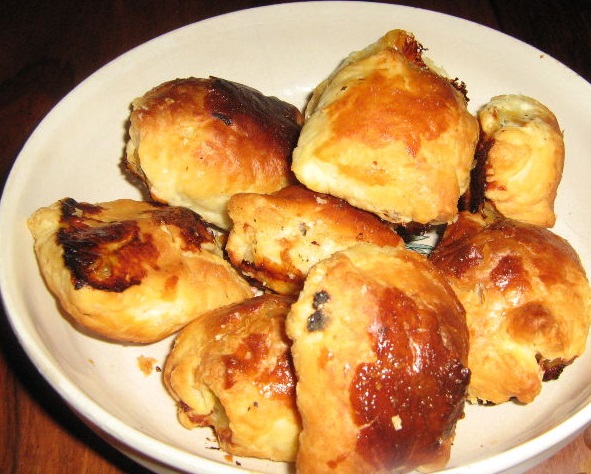 Fake Samsa with Chicken and Pumpkin