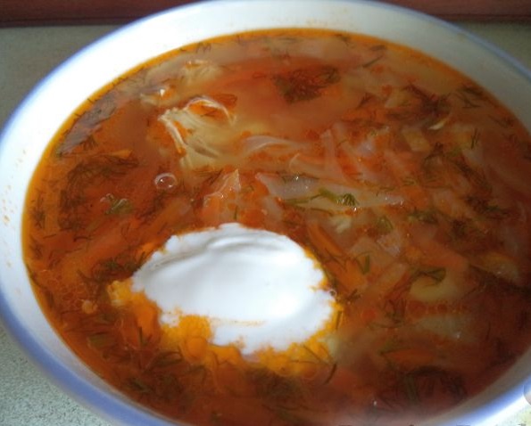 Fresh Cabbage Soup (Classic Recipe)