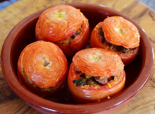 Tomatoes Stuffed with Chicken Liver and Mushrooms step 14