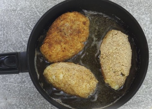 Rice Zrazy with Minced Meat, in a Pan step 14