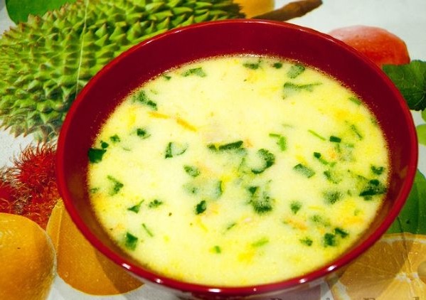 Chicken Soup with Cream Cheese