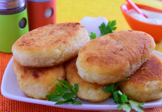 Potato Zrazy with Minced Chicken