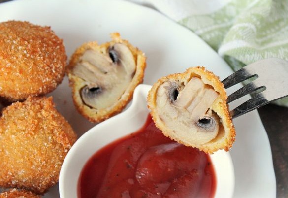 Deep-Fried Breaded Champignons step 16