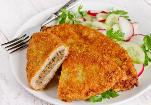 Chicken Zrazy with Liver