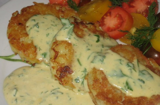 Potato and Fish Pancakes