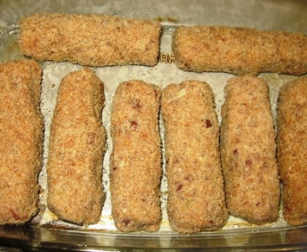 Zrazy from Beans and Cabbage step 4