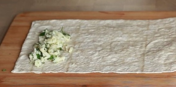 Lavash “Cheese Sticks” Snack step 4