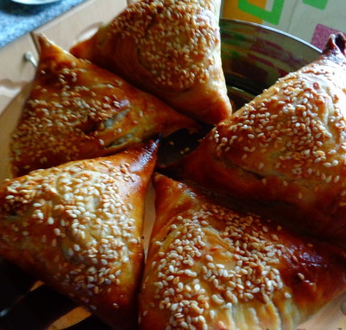 Samsa in Uzbek