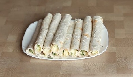 Lavash “Cheese Sticks” Snack step 6